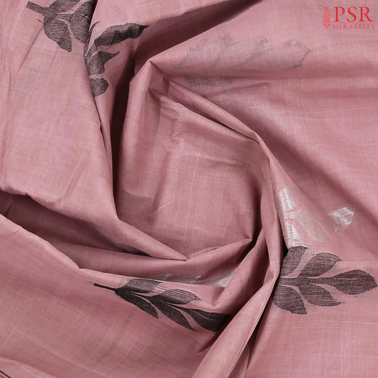 Puce Pink Kovai Cotton Saree