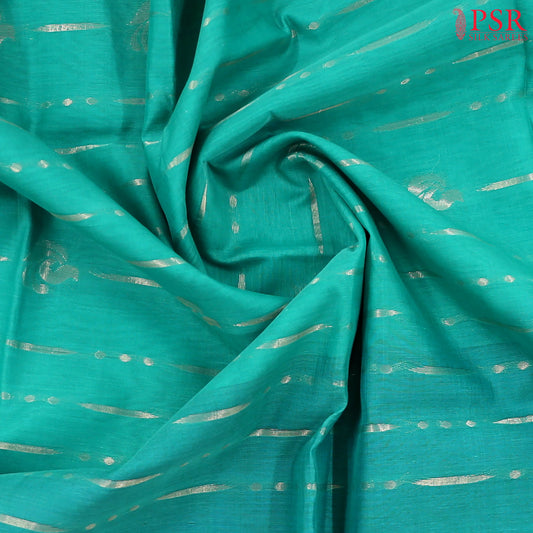 Persian Green Silk Cotton Saree