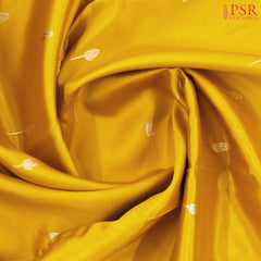 Turmeric Yellow Banaras Silk Saree