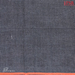 Dark Blue Linen Saree