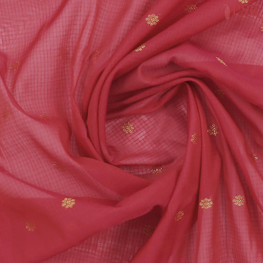 Red Gadwal Silk Saree
