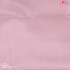 Dove White Printed Silk Saree