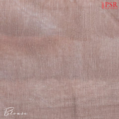 Beige & Mauve Kovai Cotton Saree