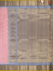 Light Salmon Pink Gadwal Silk Saree