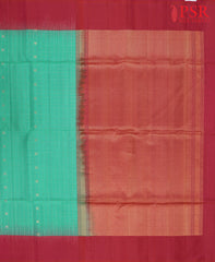 Caribbean Green Soft Silk Saree