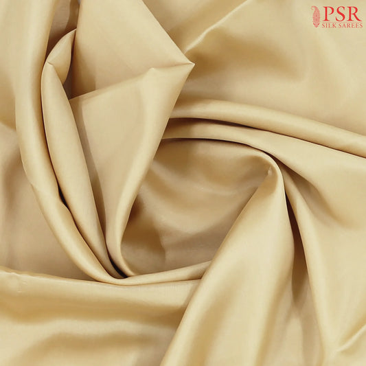 Beige Mysore Silk Saree