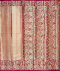 Rose Gold Tissue Art Silk