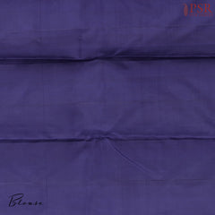 Teal Blue Kanchipuram Silk Saree