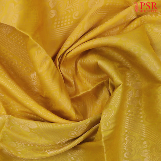Yellow Soft Silk Mix Saree