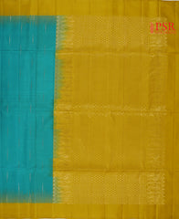 Turquoise Lake Soft Silk Saree