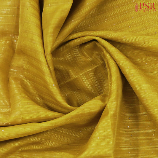 Corn Yellow Kadhi Tussar Silk Saree