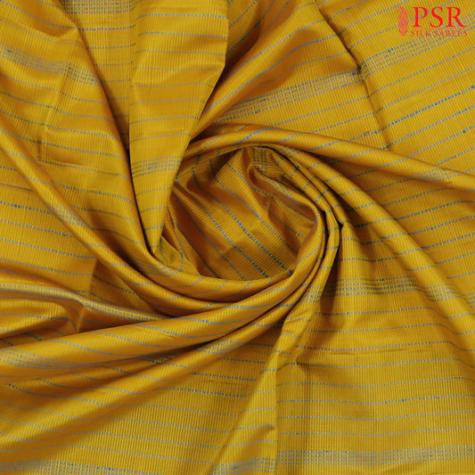 Mustard Yellow Soft Silk Saree