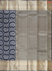 Black Printed Art Silk