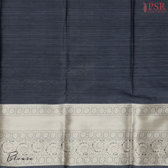 Black Printed Art Silk