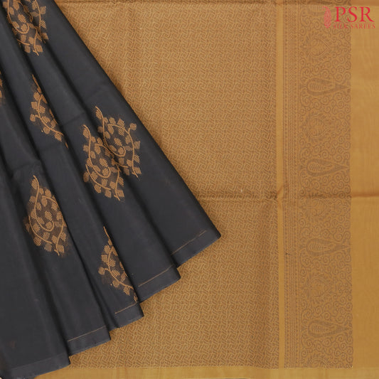 Black Silk Cotton Saree
