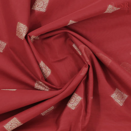 Red Silk Cotton Saree