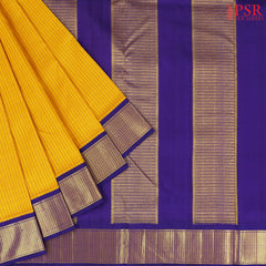 Yellow Nine Yards Silk Saree