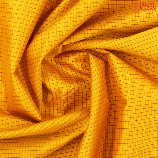 Yellow Nine Yards Silk Saree