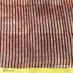 Floral Hues Dupion Tissue Silk Saree