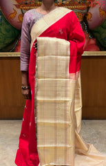 Red Kanchipuram Silk Saree