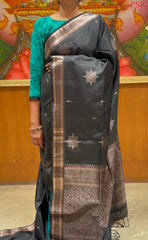 Black Soft Silk Saree