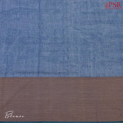 Peacock Blue Dharwad Cotton