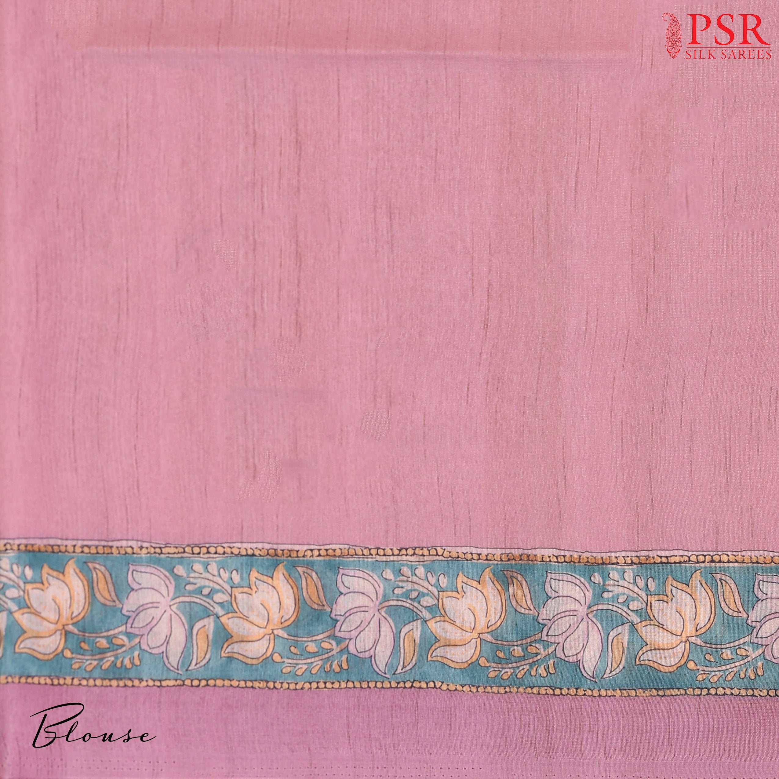 Beige & Kobi Pink Semi Tussar Silk Saree