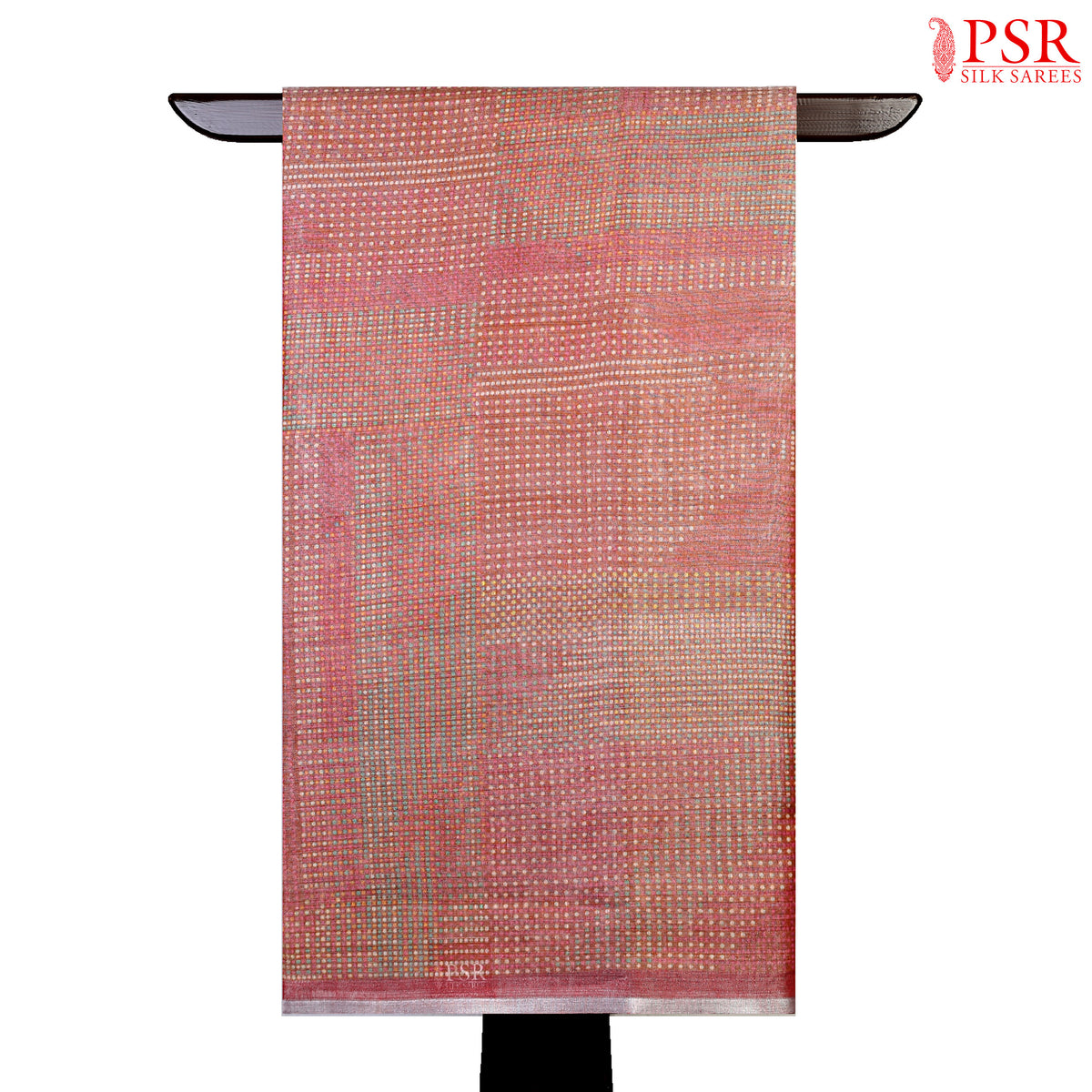 Puce Pink Linen Tissue Saree