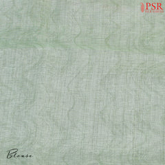 Light Green Linen Tissue Saree