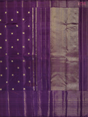 Eminence Purple Kanchipuram Silk Saree