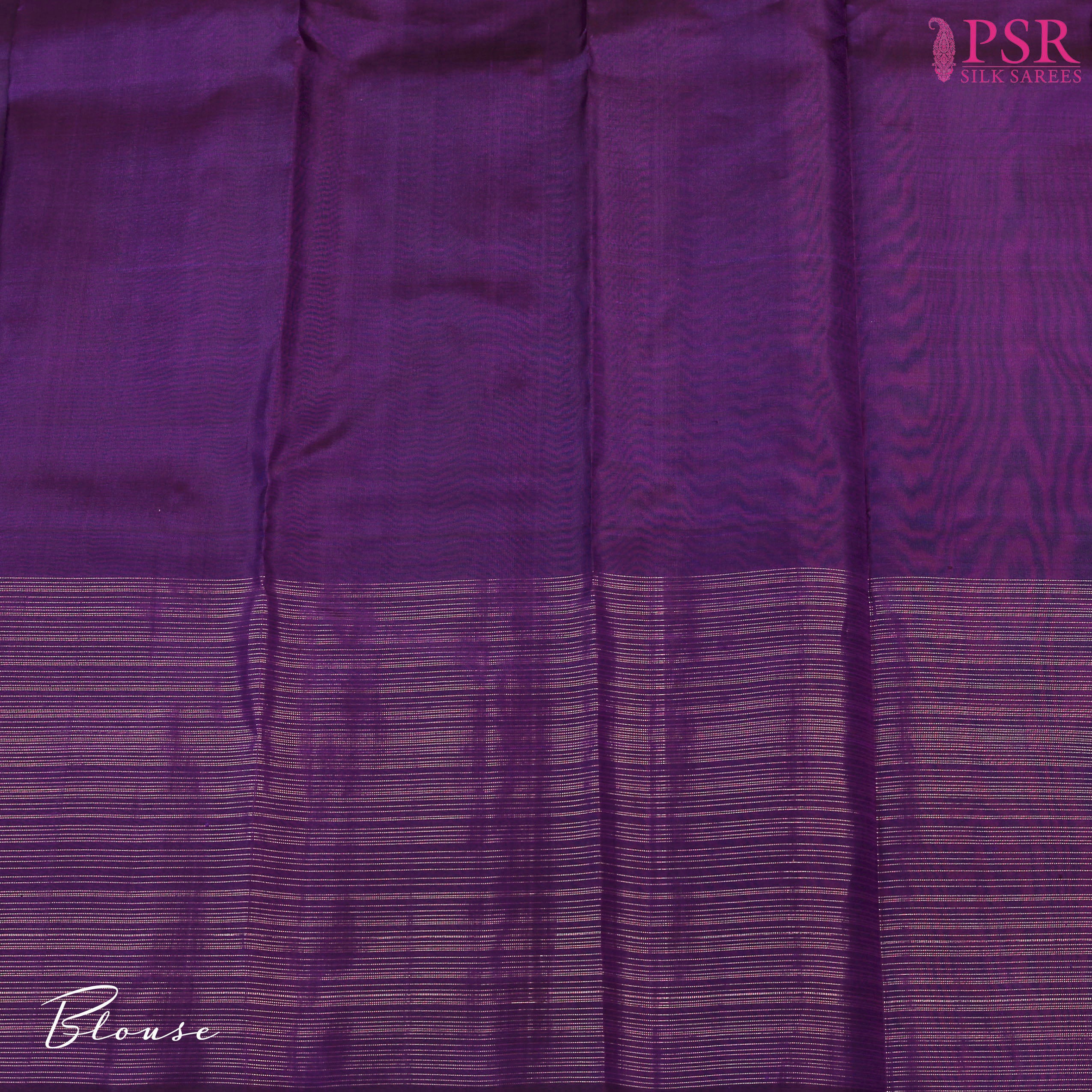 Eminence Purple Kanchipuram Silk Saree