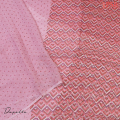 Kobi Pink Cotton Dress Material