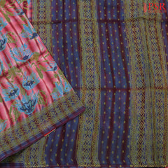 Magenta Pink Hyderabad Cotton Saree