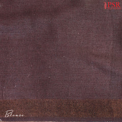 Shades OF Brown Pashmina Tussar Silk Saree