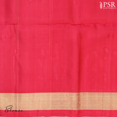 Laser Yellow Pochampally Soft Silk Saree