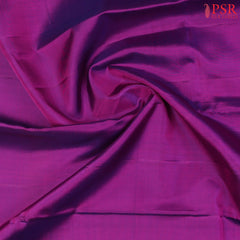 Magenta Purple Arani Silk Saree Close View