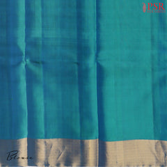 PSR Silk Sarees presents an exquisite Multicolored Soft Silk Saree beautifully complemented by a Turquoise Cyan hue. 