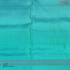 "PSR Silk Sarees Presents the Elegant Olive Chikoo Soft Silk Saree – A Floral Fantasy in Silk!"