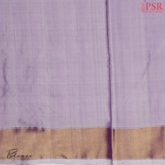 "Step into timeless elegance with PSR Silks’ Pastel Lavender Ikkat Pochampally Pure Silk Saree!