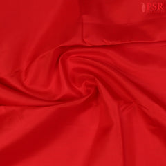 Red Arani Silk Saree Close View
