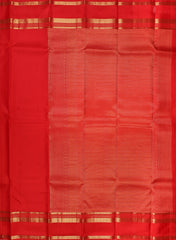 Red Arani Silk Saree Traditional Pallu
