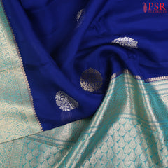 Elevate Your Elegance with PSR Silks' Stunning Kora Banaras Silk Saree