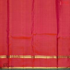PSR Silks presents a Violet colored Arani Silk saree with combination of Spanish Crimson color.