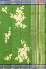 Dupion Print - Green
